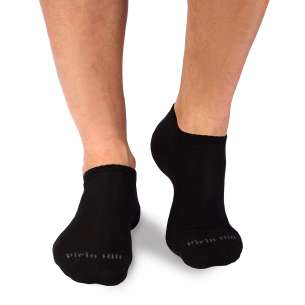 Къси Памучни чорапи - Черен