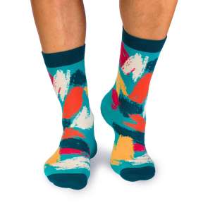 Памучни чорапи с Четки - Мента