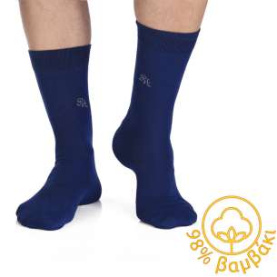 Κάλτσες από 98% βαμβάκι - μπλε τζιν