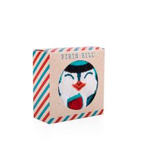 Arty socks giftbox pinguïns - grijs