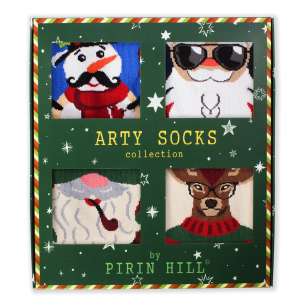 Kerst giftbox met 4 paar Arty socks