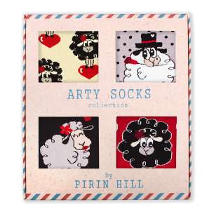 BOX 4 Arty socks IN LOVE