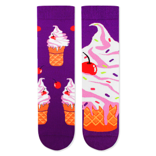 Arty socks met ijsjes
