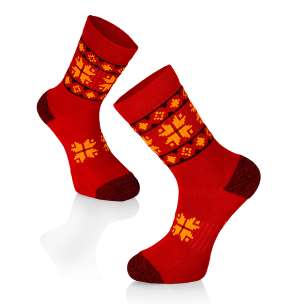 Chaussettes Active Lifestyle Rouge