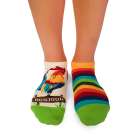 Arty Socks къси чорапи с Петел - Цветен