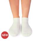 Κοντές βαμβακερές κάλτσες Active Day - λευκό 