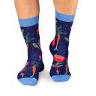 Фини Памучни чорапи със Зеленчуци - Тъмносин