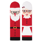 Коледни Бамбукови чорапи Mrs & Mr Santa