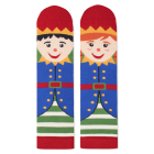 Коледни Бамбукови чорапи Mrs & Mr Elves