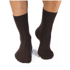 Дебели Вълнени чорапи - Тъмнокафяв