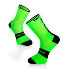 Чорапи за Колоездене - Флуо Зелен