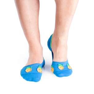 Socquettes invisibles Vibes estivales Citron