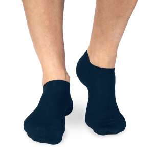 Socquettes Coton mercerisé - bleu foncé