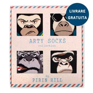Cutie cu 4 perechi de șosete Arty Socks Maimuțe