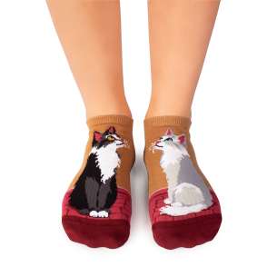 Κοντές κάλτσες Arty Socks Αστικές Γάτες