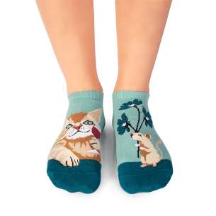 Κοντές κάλτσες Arty Socks Γάτες και Ποντίκια