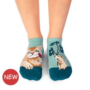 Arty Socks къси чорапи Котки и Мишки 