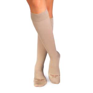 3/4 Șosete compresive din Bumbac Mercerizat – Bej