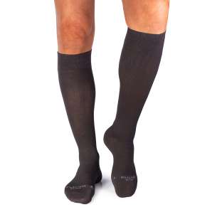 3/4 Компресивни чорапи от Мерсеризиран Памук - Антрацит