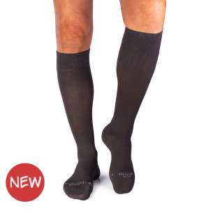 Mi-bas de compression Fil d'écosse - Anthracite