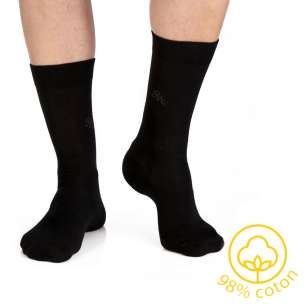 Chaussettes Coton pur Noir