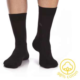 Chaussettes Coton pur Anthracite