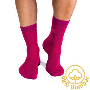 Șosete cu 98% Bumbac - Fuchsia