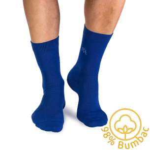Șosete cu 98% Bumbac - Albastru