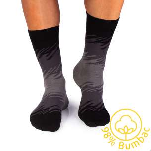 Șosete cu 98% Bumbac Tușe Artistice - Antracit