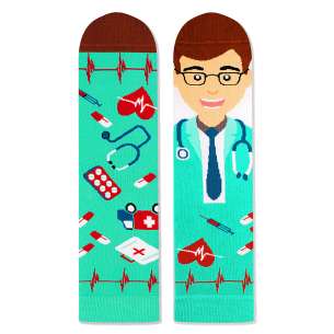 Arty Socks чорапи с Лекар