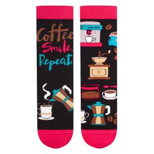 Arty Socks чорапи с Кафе - Черен