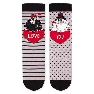 Arty Socks чорапи Влюбена Овца - Сив
