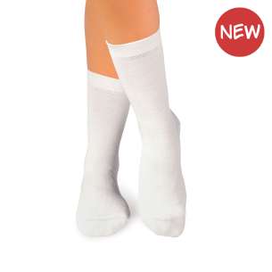 Chaussettes Bambou Blanc