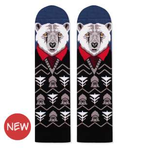 Șosete din bambus Crăciunul Polar - Urs