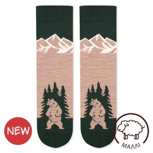 Κάλτσες Arty Socks από Μαλλί - Αρκούδα