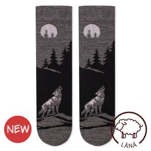 Șosete Arty Socks din Lână - Lup