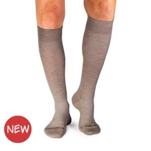 3/4 Компресивни чорапи от Мерино Вълна - Бежов