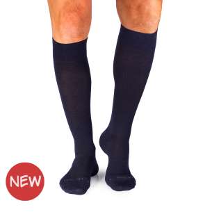 3/4 Компресивни чорапи от Мерино Вълна - Тъмносин