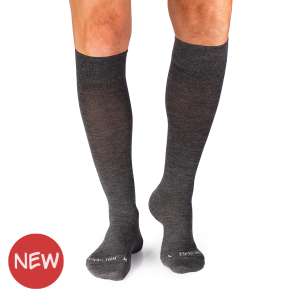 3/4 Компресивни чорапи от Мерино Вълна - Антрацит
