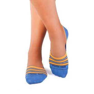 Невидими Памучни чорапи с Рингели - Син