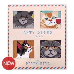 Кутия с 4 чифта чорапи Arty Socks Котки v2