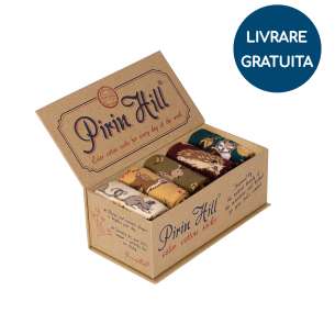 Cutie de lux cu 5 perechi șosete din bumbac Povești de Toamnă