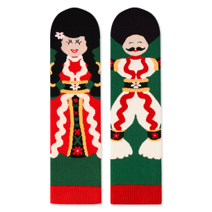Arty Socks чорапи с Пижо и Пенда - Зелен