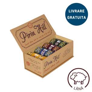 Cutie cu 4 perechi de șosete din Lână cu Cadouri