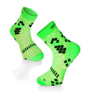 Chaussettes Compression '24 - vert fluo