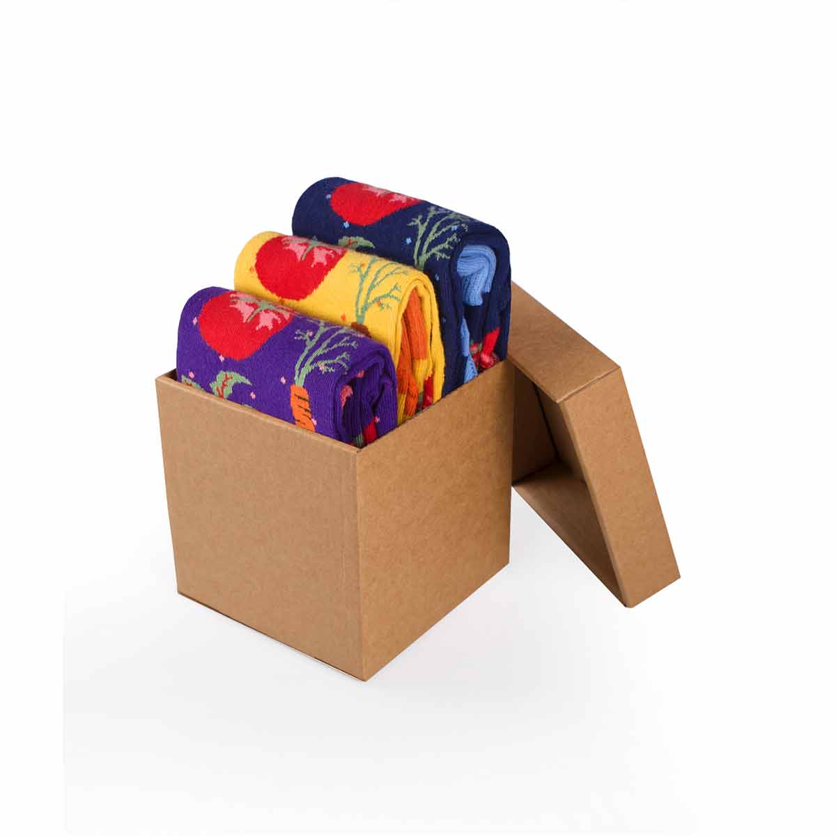 Κουτί δώρου με βαμβακερές κάλτσες