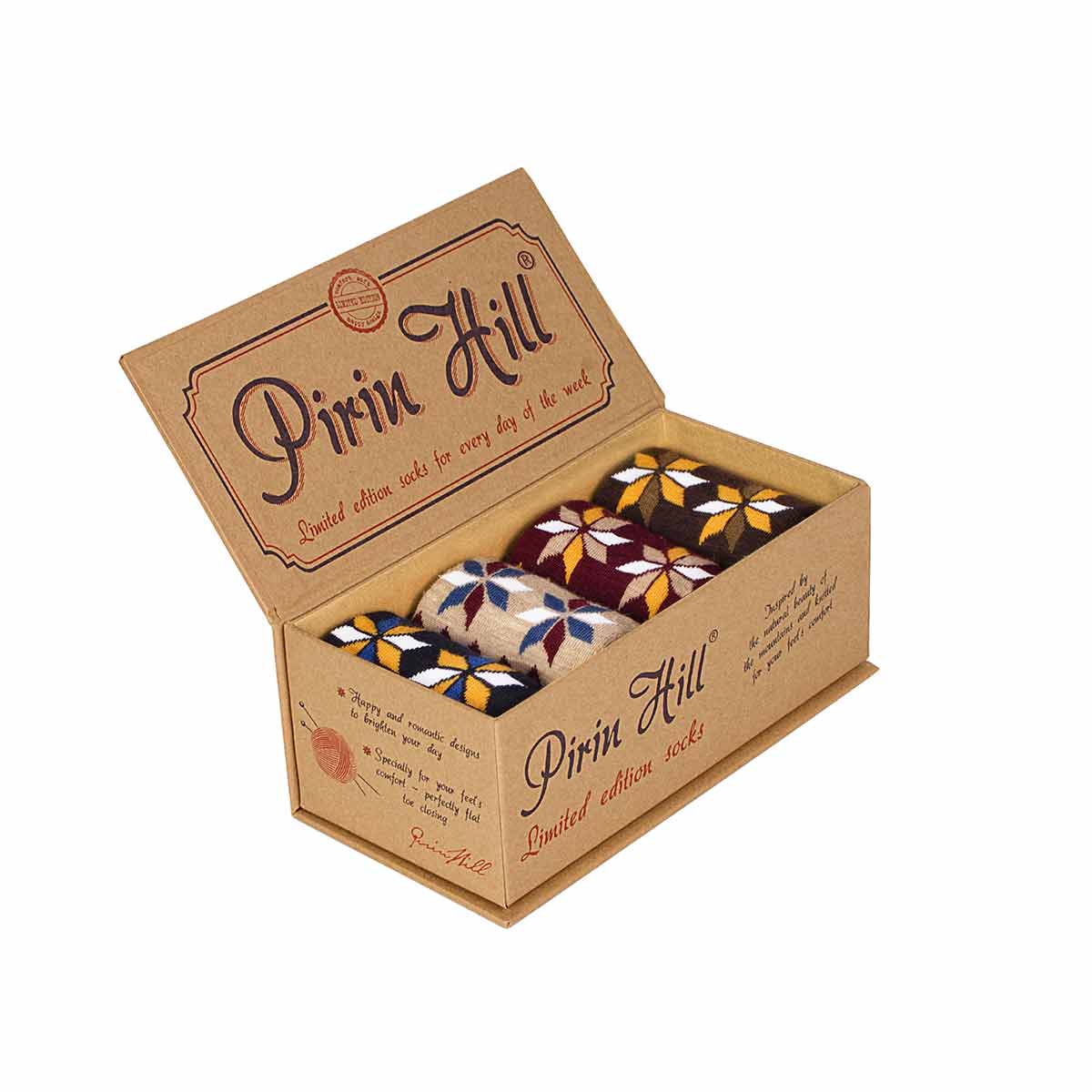 Κουτί δώρου με αστείες κάλτσες